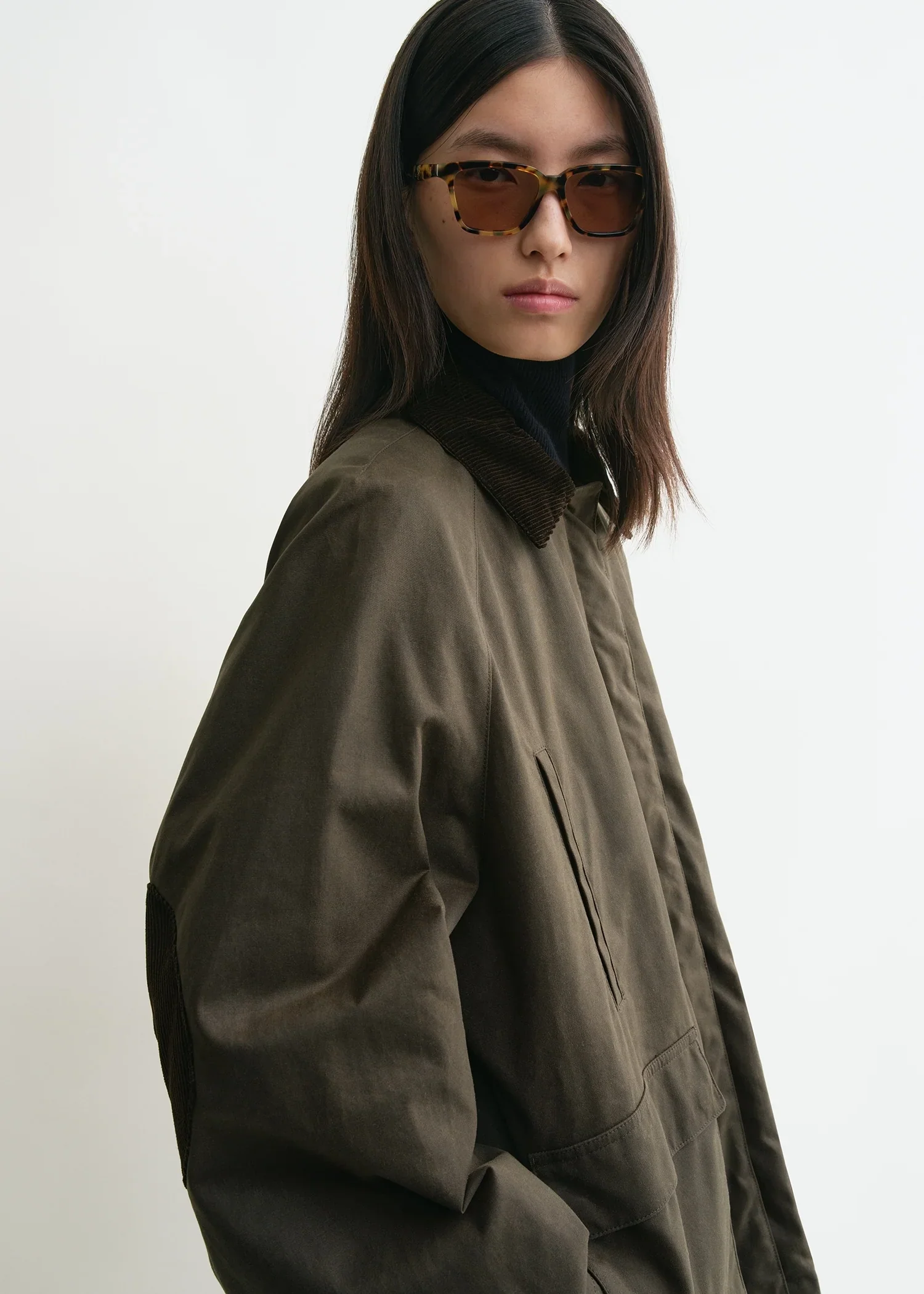 Toteme Country Jacket Forest Green - Image 2