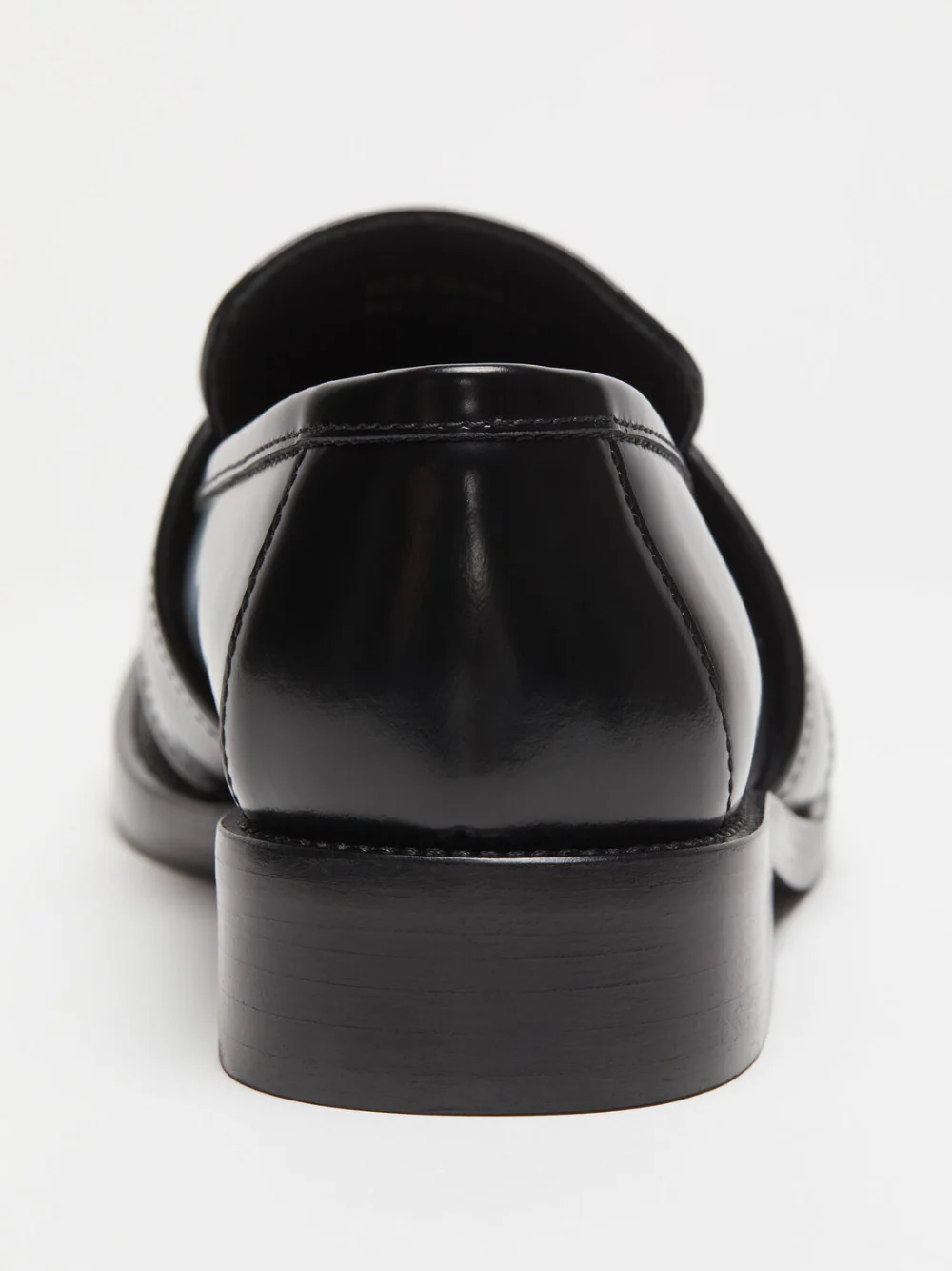 Acne Studios Unisex Leather Loafers Black - Image 5