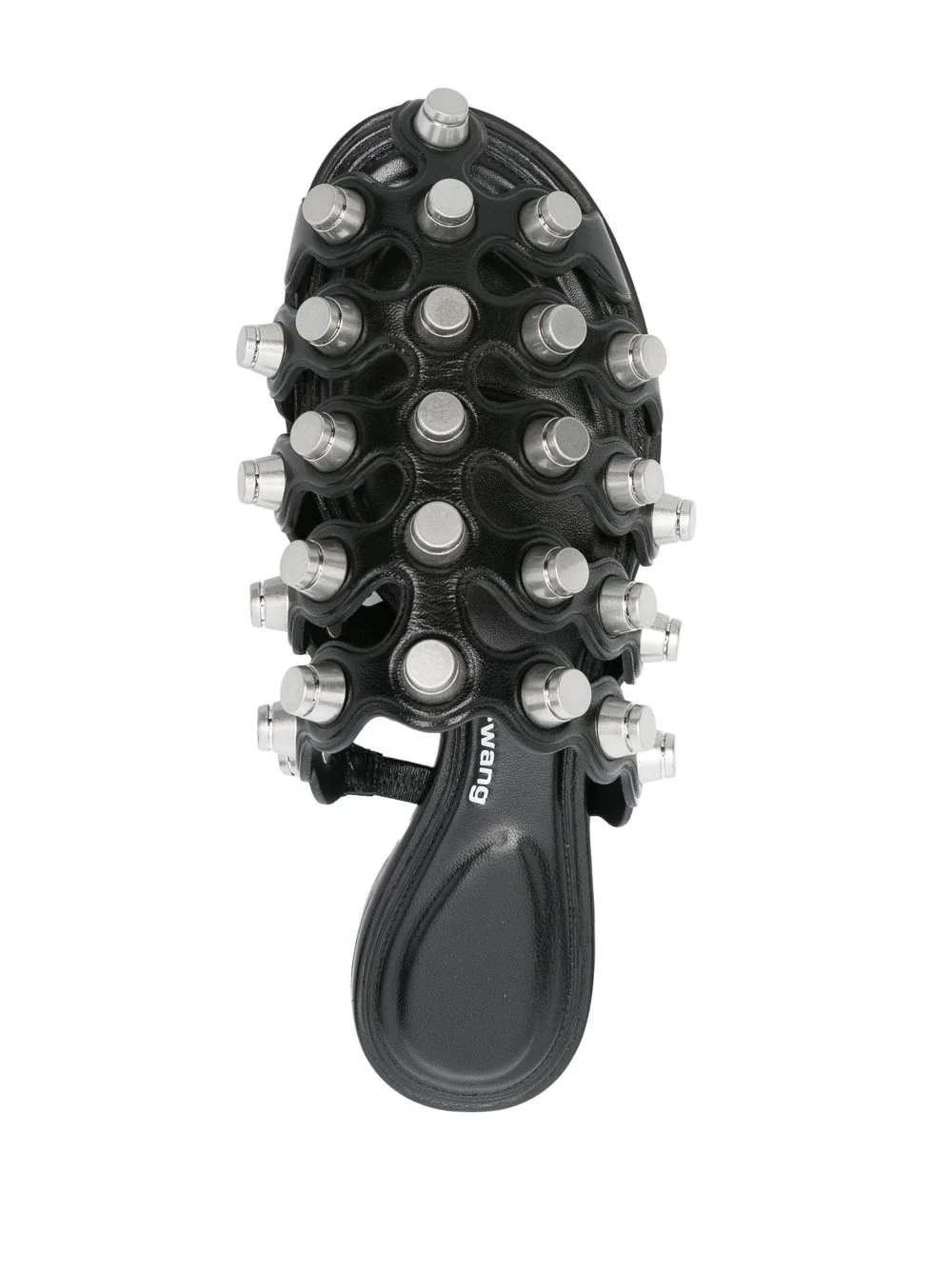Alexander Wang Rexa Cage Sliders Black - Image 4
