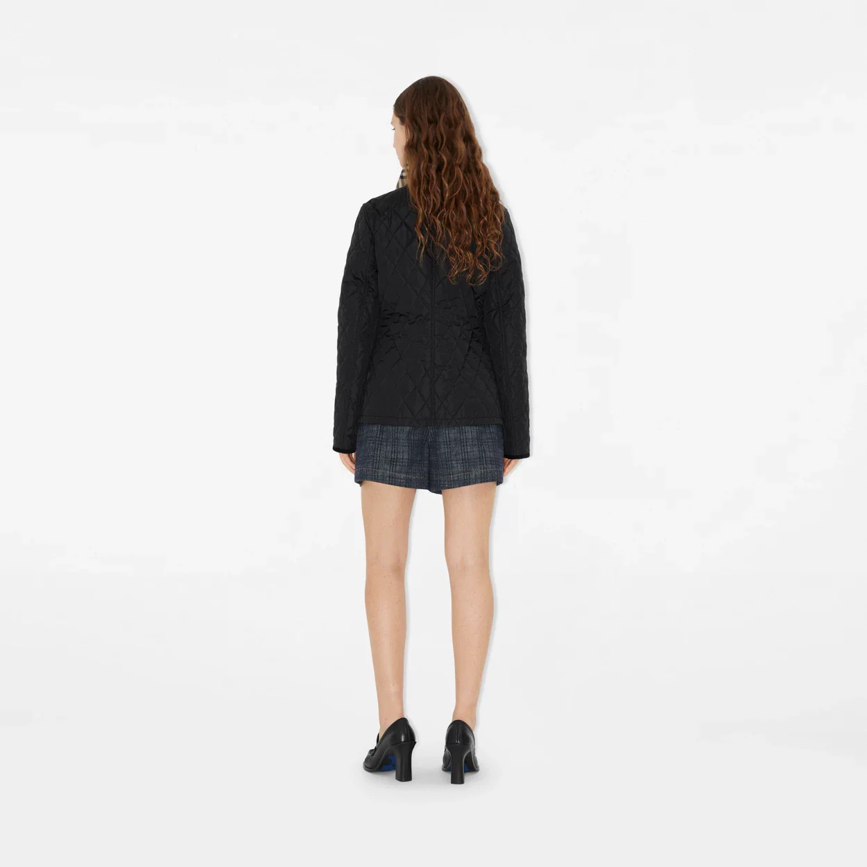 Burberry dorset quilted jacket Black/Sand - Image 4