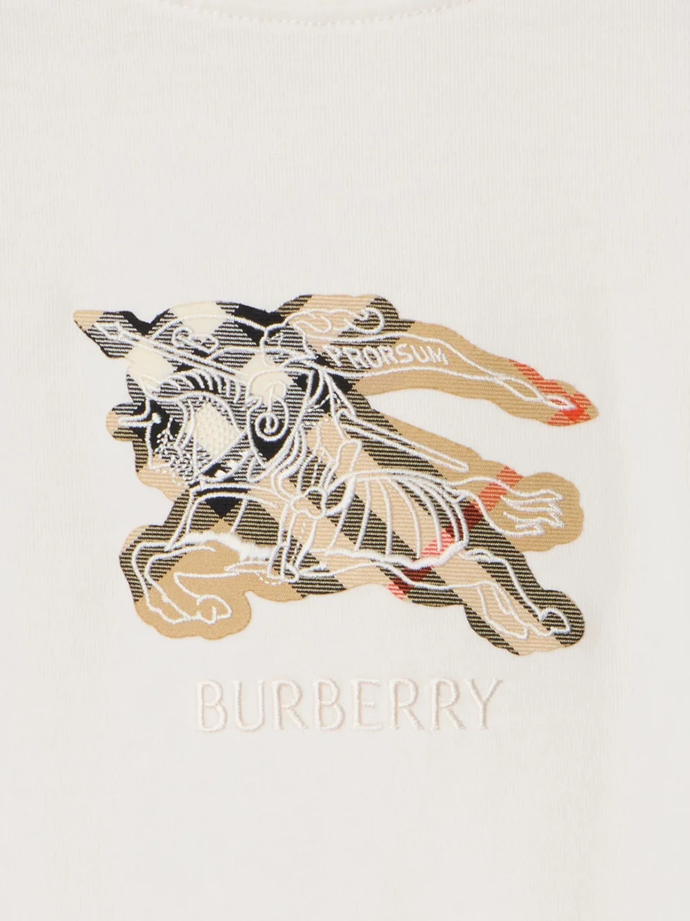 Burberry Women Frankie T-Shirt Chalk - Image 4