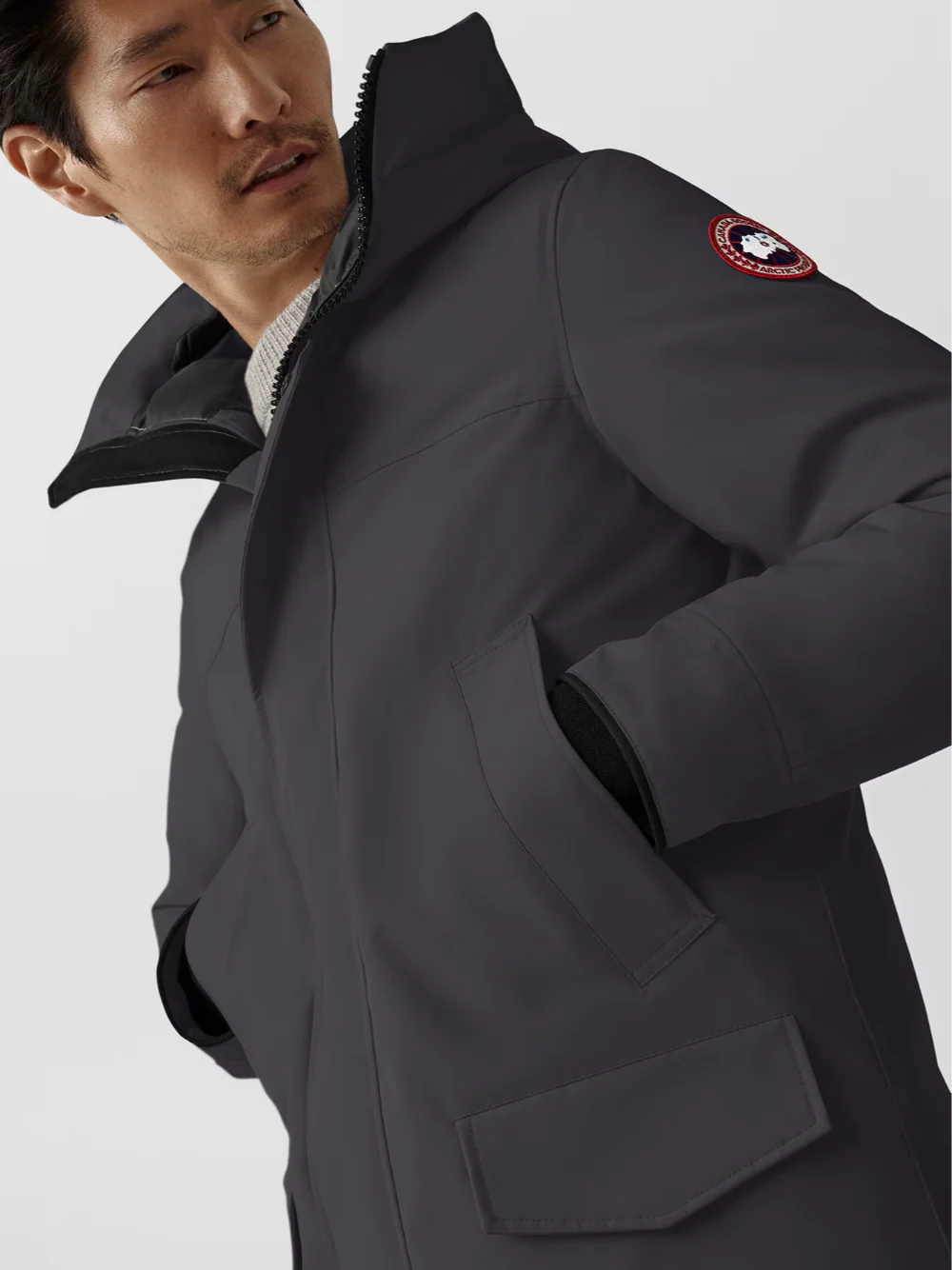Canada Goose Men Langford Parka Graphite - Image 8