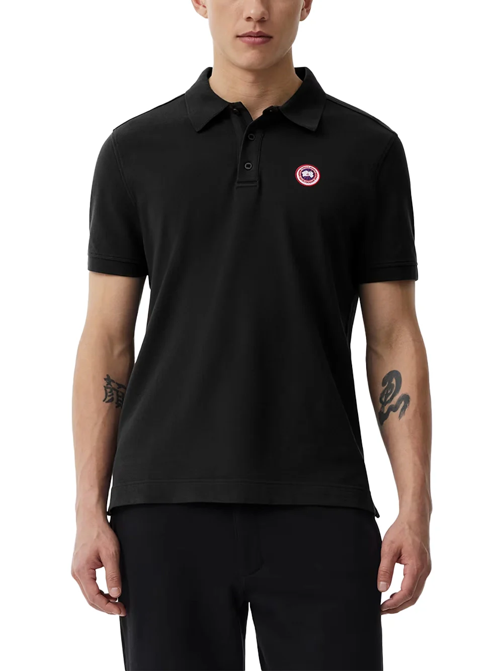 Canada Goose Men Beckley Polo Shirt Black - Image 2