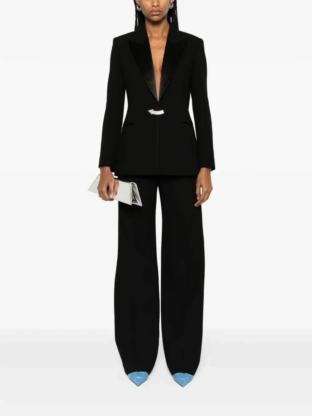 Chloé High Waisted Tuxedo Trousers - Image 3