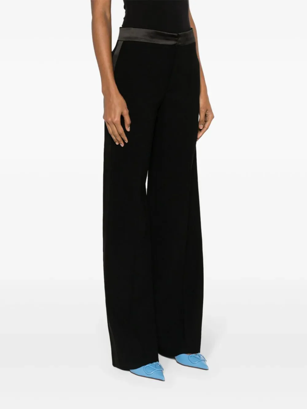 Chloé High Waisted Tuxedo Trousers - Image 4