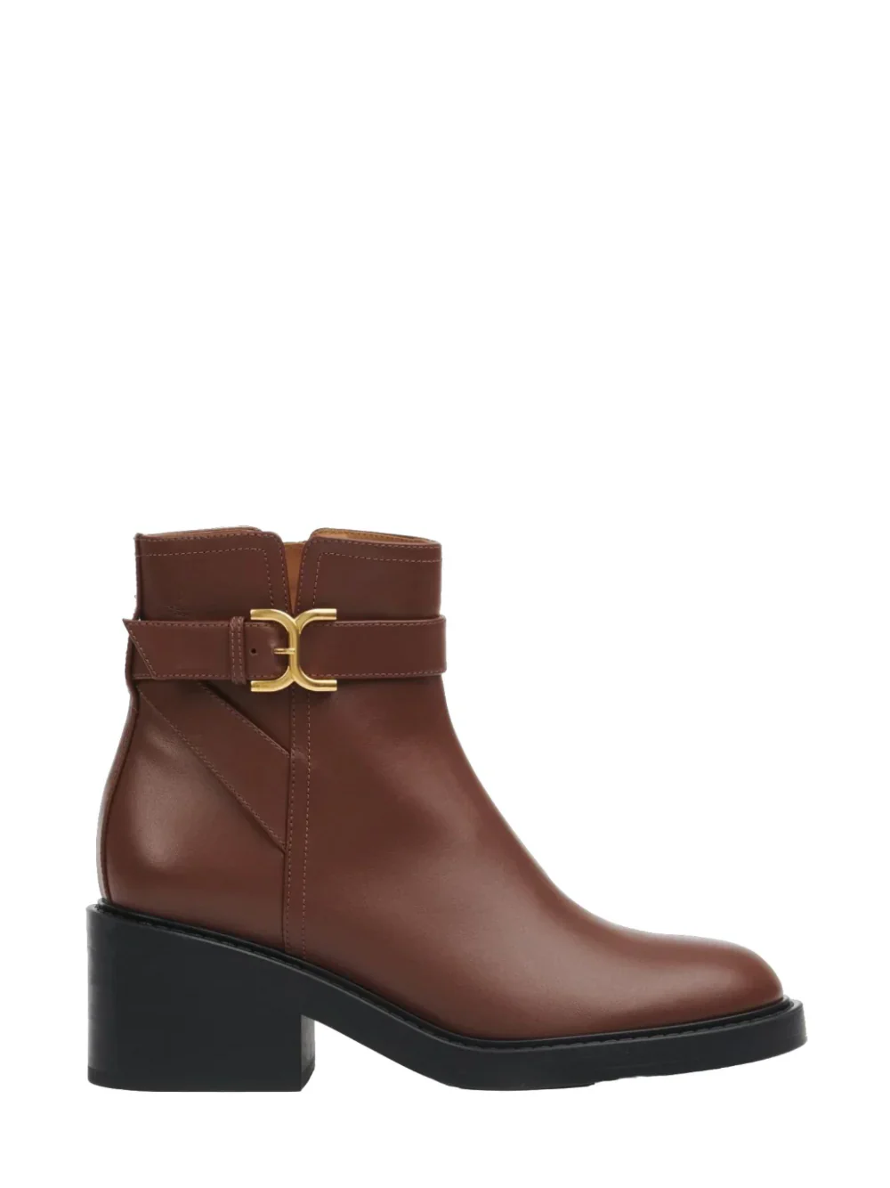 Chloé Marcie Ankle Boots Tan - Image 3