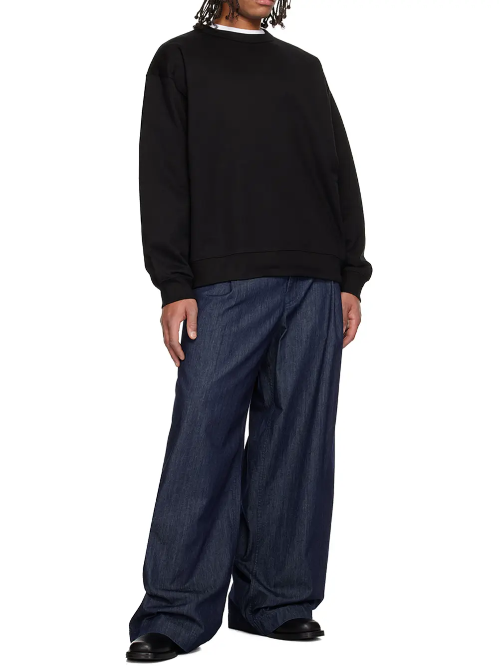 Dries Van Noten Haminga Sweatshirt Black - Image 3