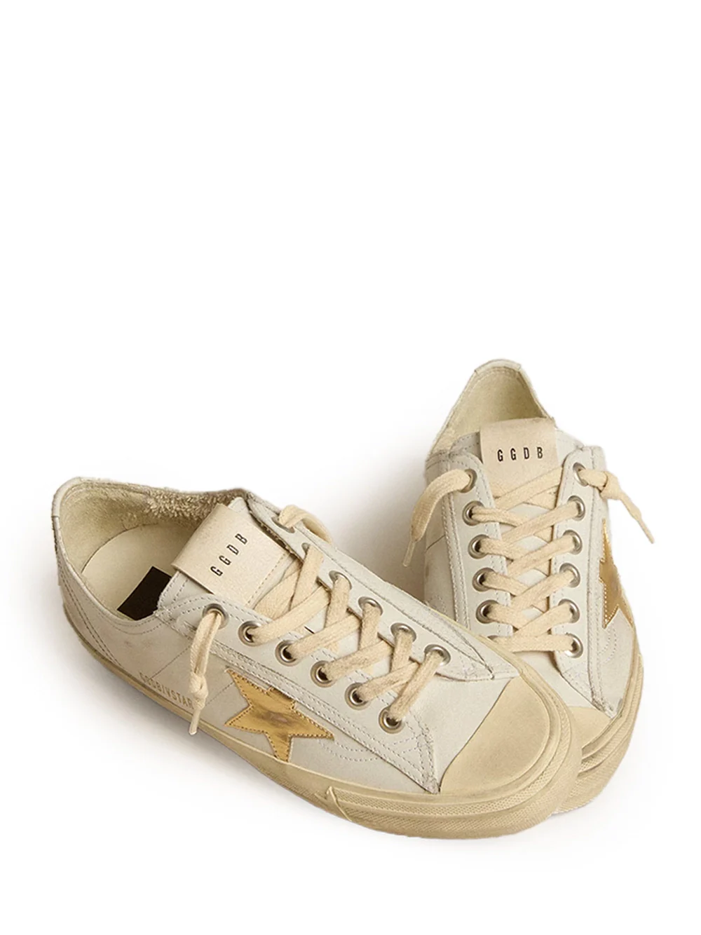 Golden Goose V-Star Shoes Golden - Image 2