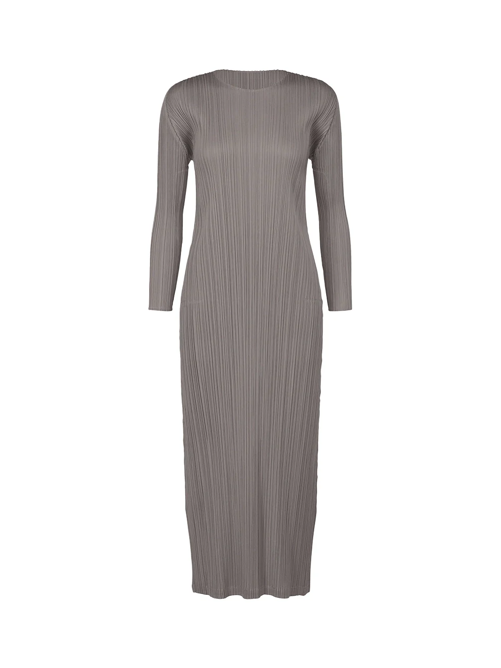 Issey Miyake Pleats Please Dress Grey - Image 4