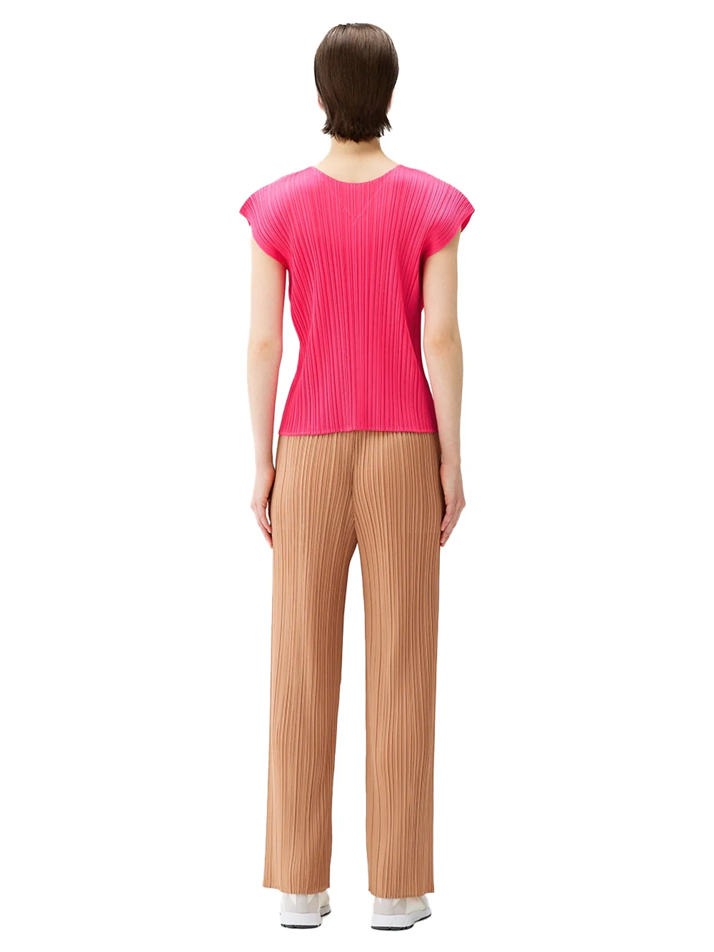 Issey Miyake Pleats Please Monthly Colors June Top Bright Pink - Image 5