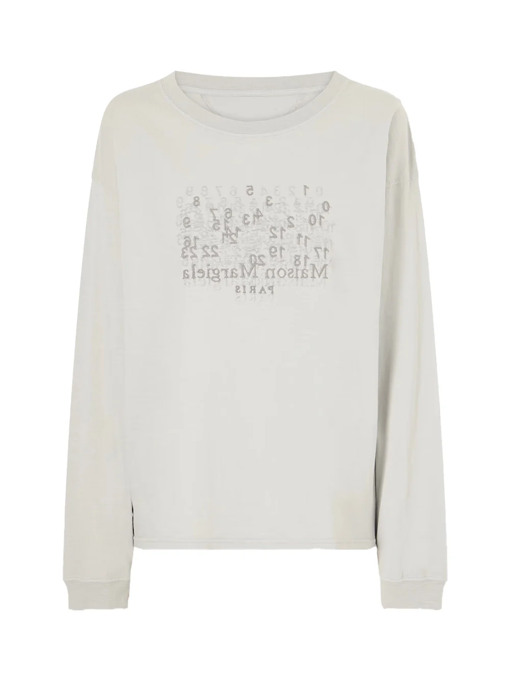 Maison Margiela Logo T-Shirt Ash