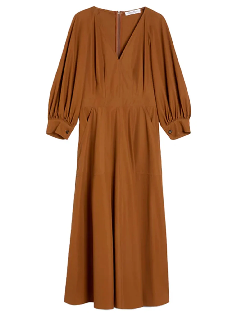 Max Mara pedaggi dress Tobacco