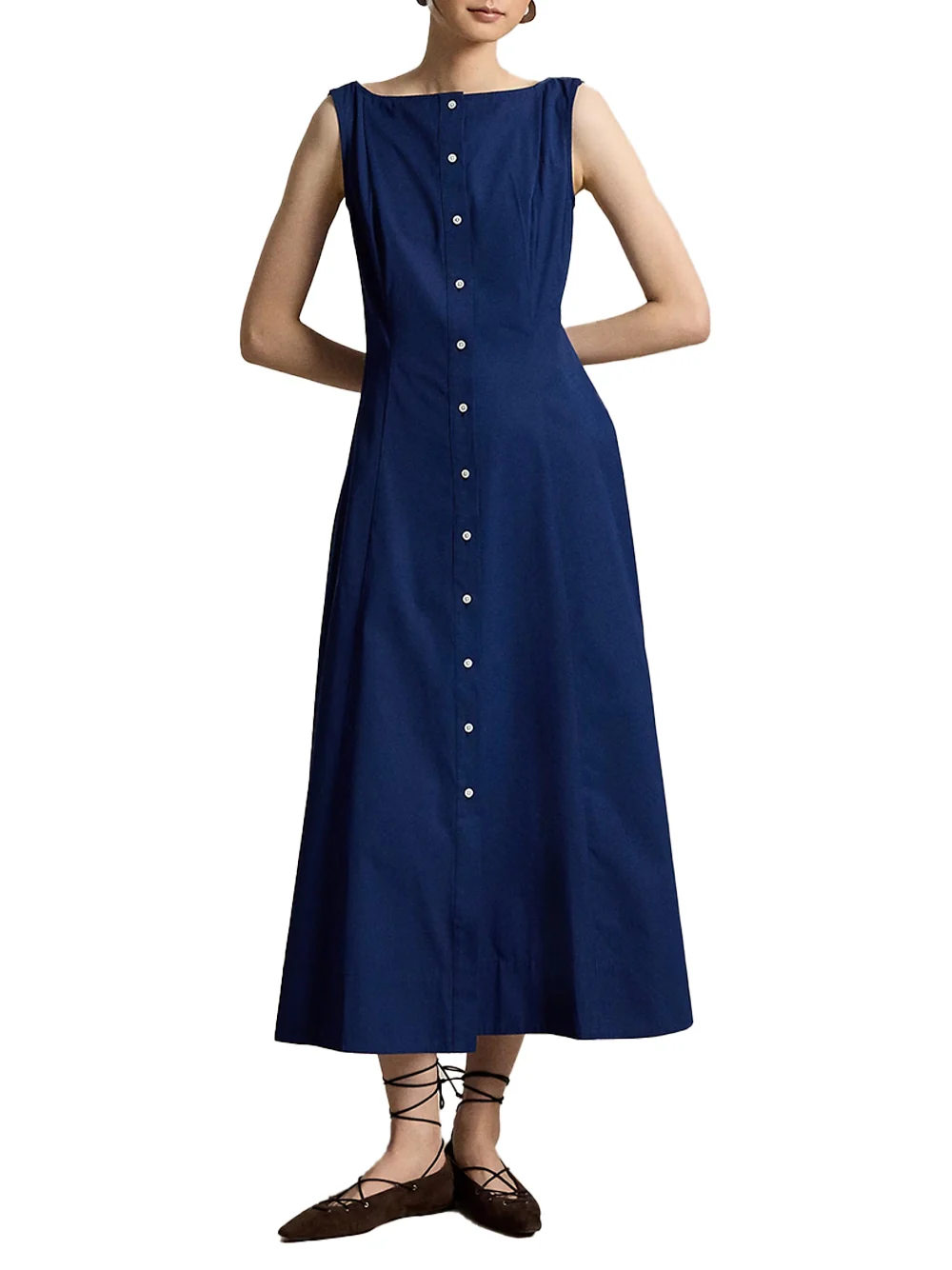 Ralph Lauren Panelled Dress East Side Royal - Image 2