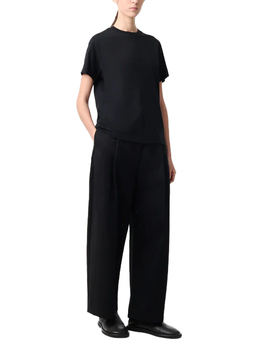 Studio Nicholson marine t-shirt Black - Image 3