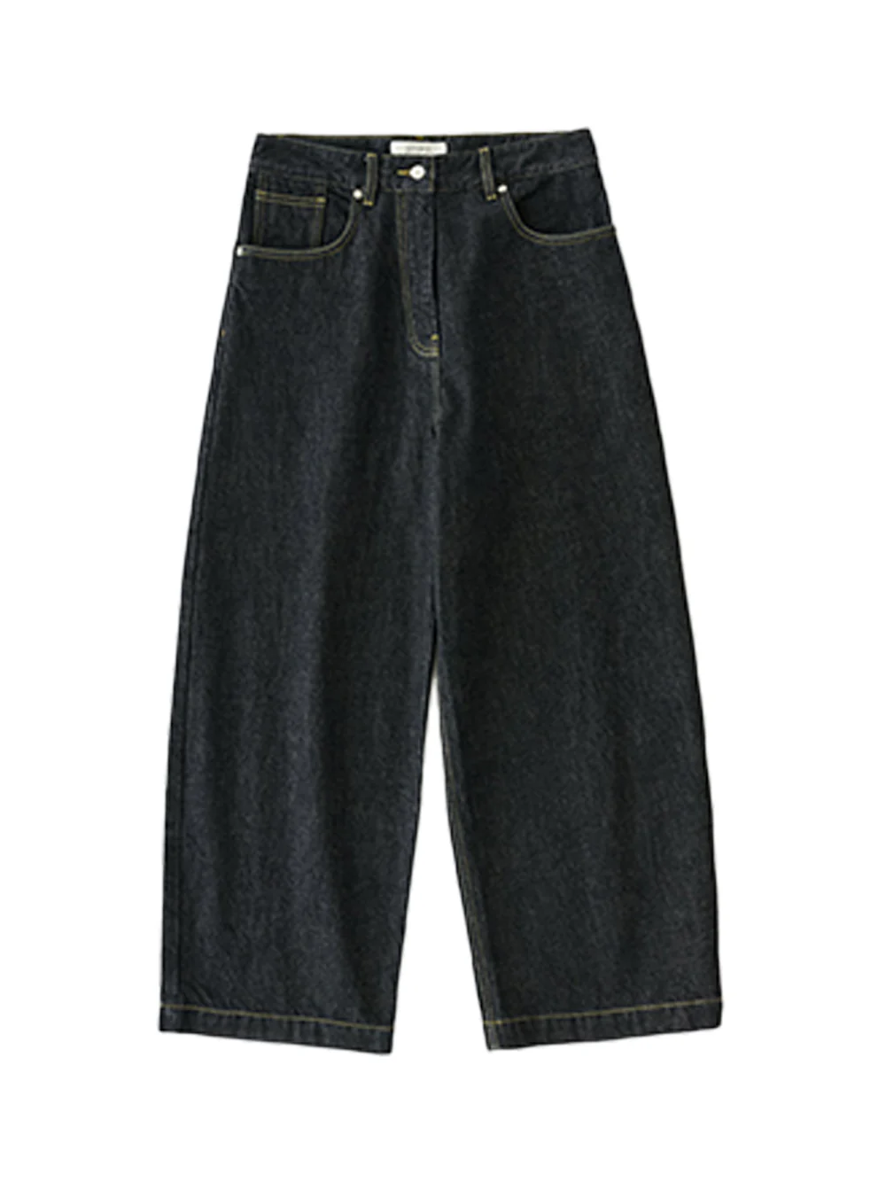 Studio Nicholson Neive Italian Denim Pant Black - Image 2