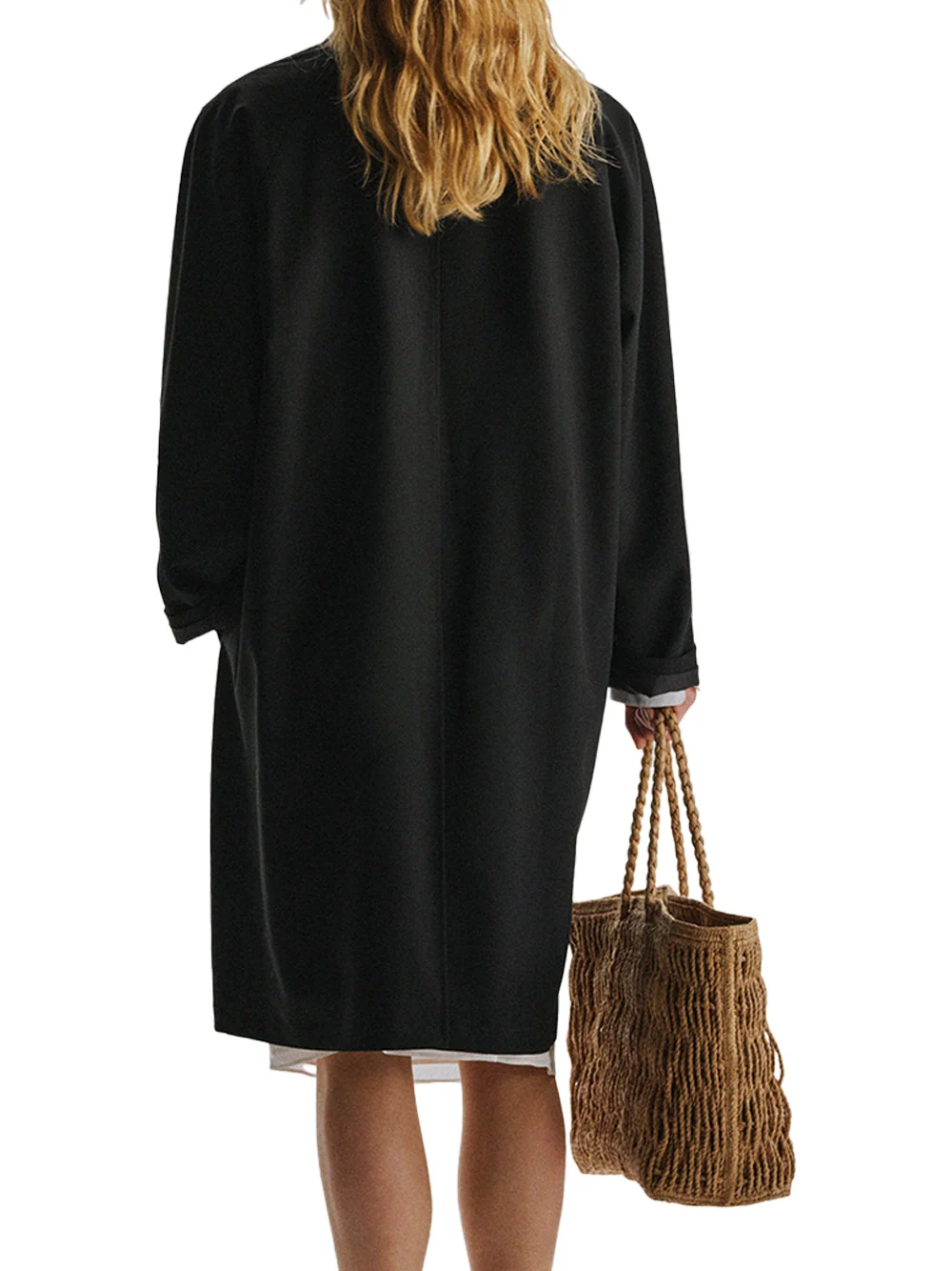 The Row Datima Coat Black - Image 7