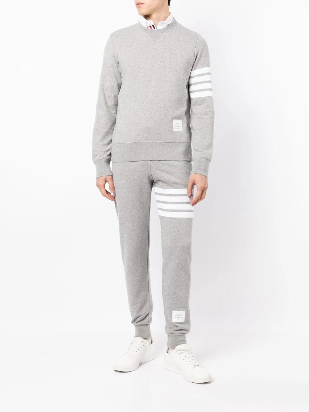 Thom Browne Engineered 4-Bar Jersey Sweatpant - Image 3