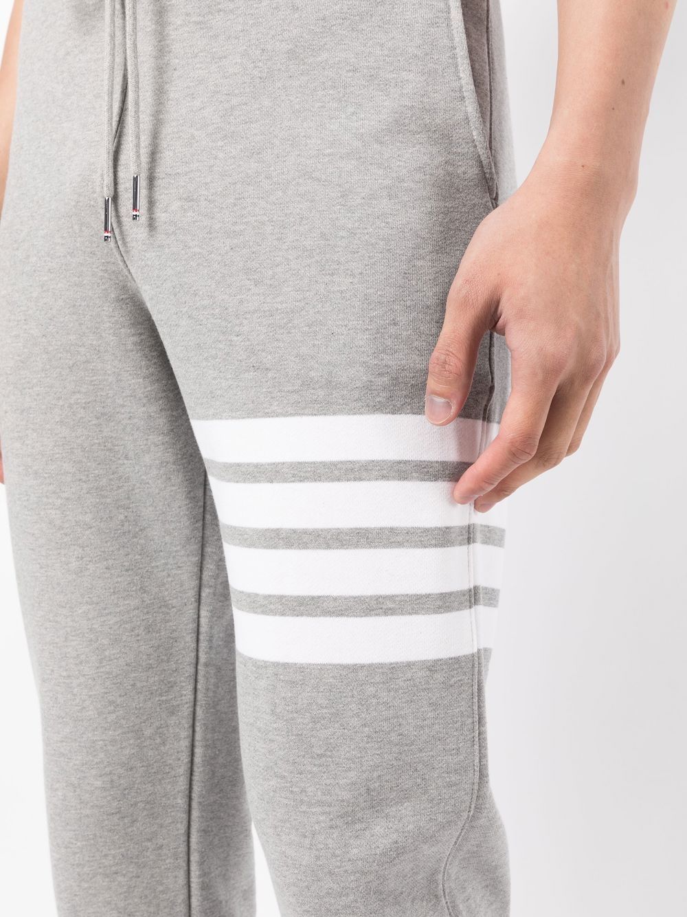 Thom Browne Engineered 4-Bar Jersey Sweatpant - Image 6