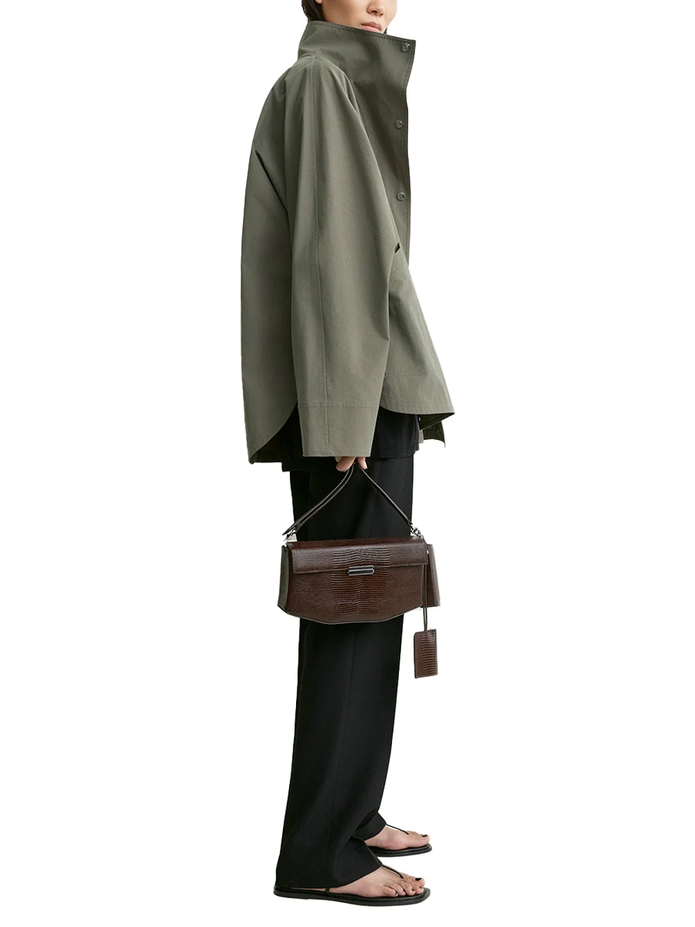 Toteme Summer Parachute Jacket Clove - Image 5