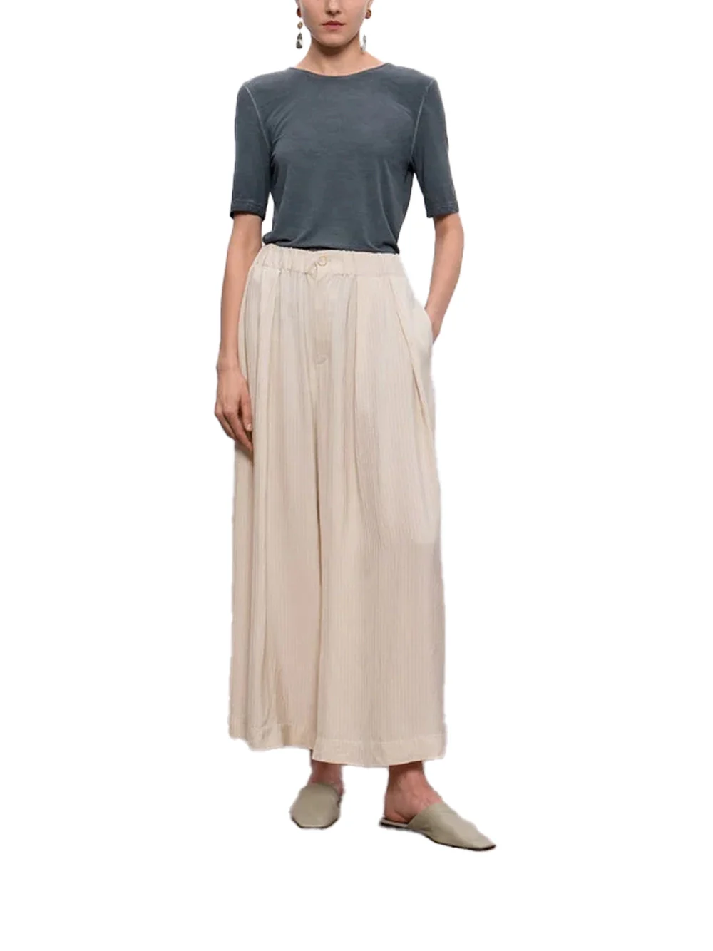 Uma Wang Tea Top Steel Blue - Image 2