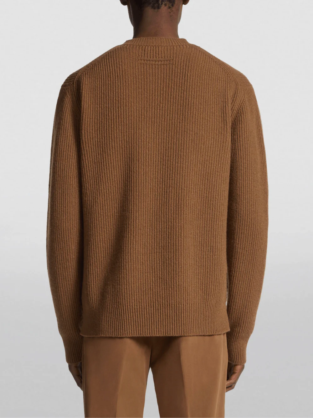 Zegna Men Oasi Cashmere Sweater Brown - Image 5